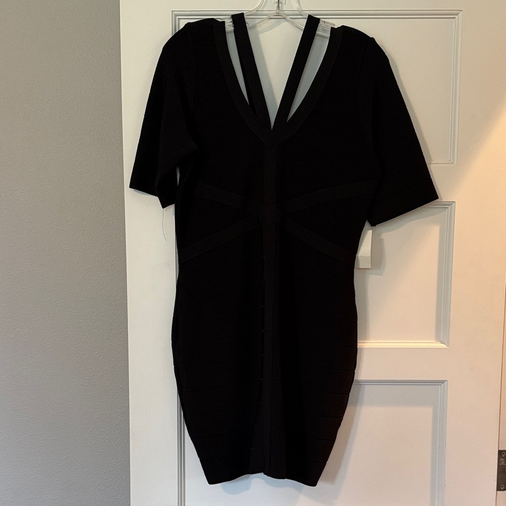 VENUS Black bodycon Dress